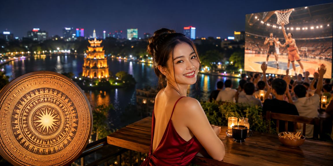 Người dùng Hà Nội theo dõi thể thao trên điện thoại với tinh thần cân bằng