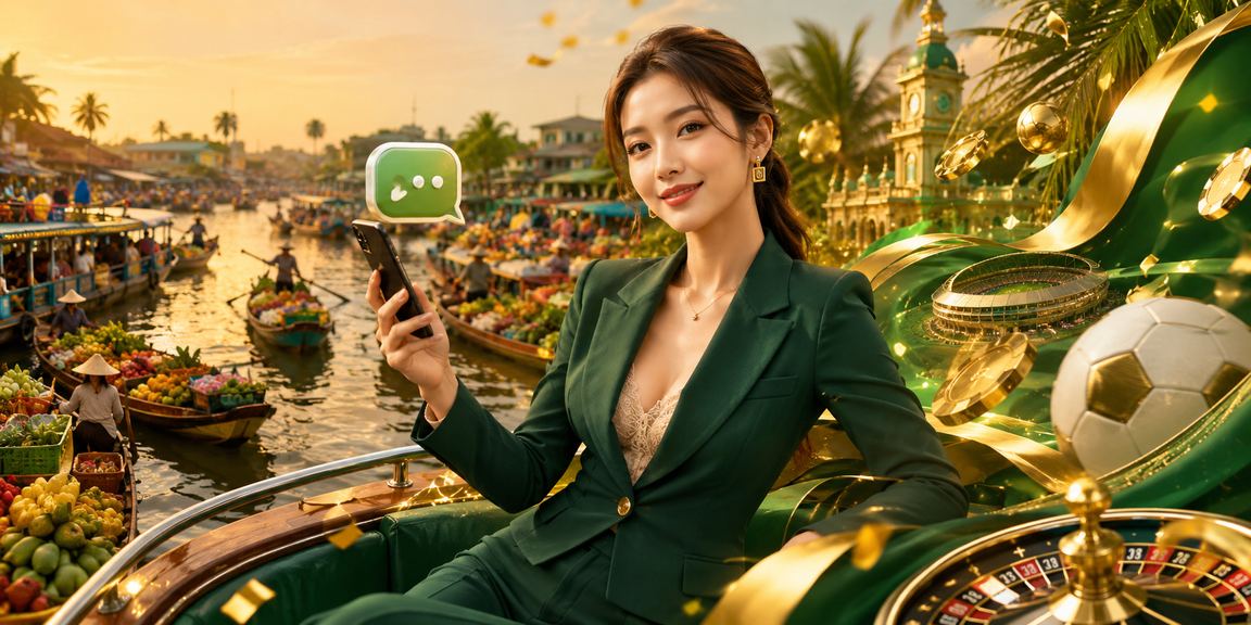Người dùng Việt Nam xem giao dịch tài chính trên điện thoại tại miền sông nước